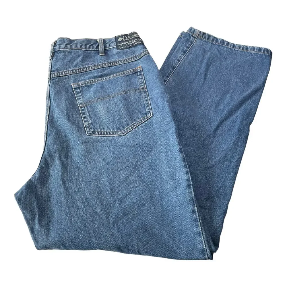 Columbia Mens Jeans Size 40 Tough Mother Active Outdoor Relaxed Straight Denim